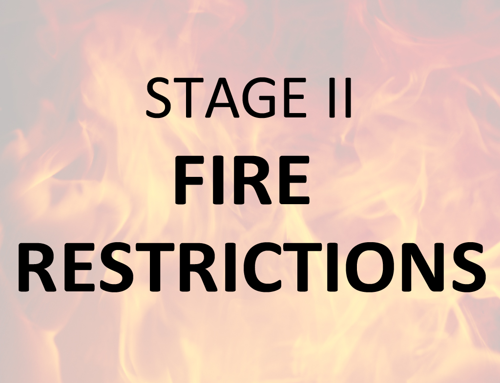 2020 Fire Restrictions STAGE II